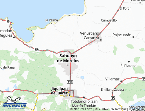 MICHELIN Guadalupe map - ViaMichelin