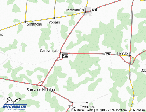 MICHELIN Santa María map - ViaMichelin