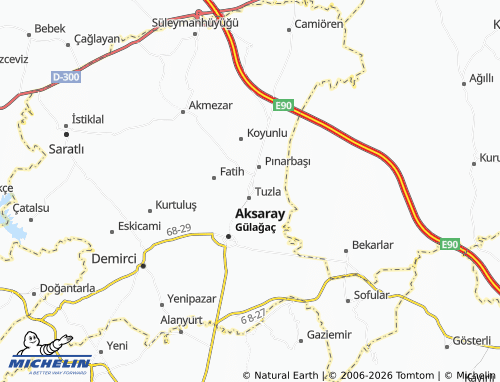 Mappa MICHELIN Gülpınar - ViaMichelin