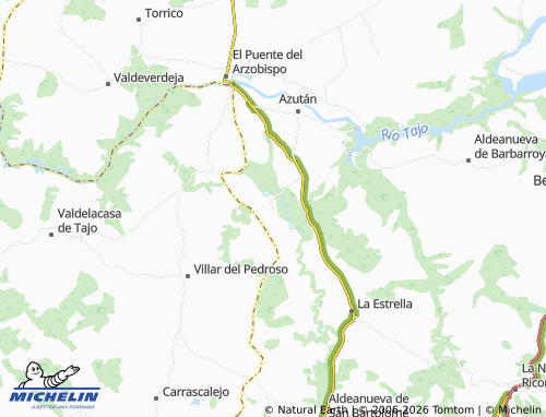 MICHELIN Navalmoralejo map - ViaMichelin