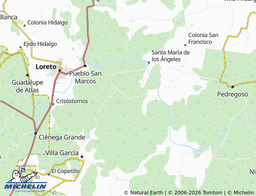 Mappa MICHELIN El Lobo - ViaMichelin