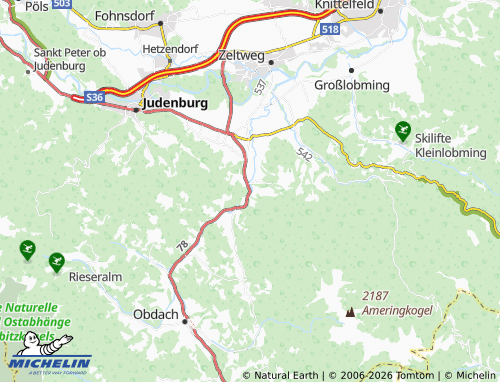 MICHELIN Eppenstein map - ViaMichelin