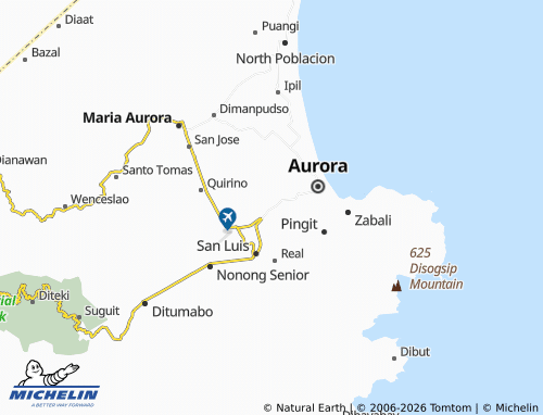 MICHELIN Calabuanan map - ViaMichelin