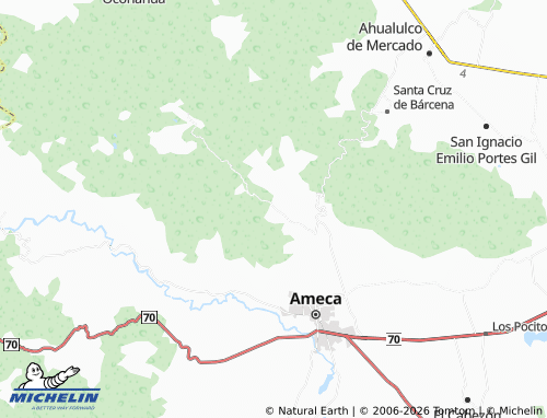 Mapa MICHELIN El Arco - ViaMichelin