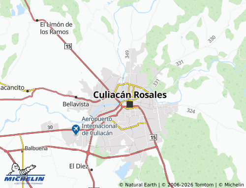 MICHELIN-Landkarte Residencial La Rivera - ViaMichelin