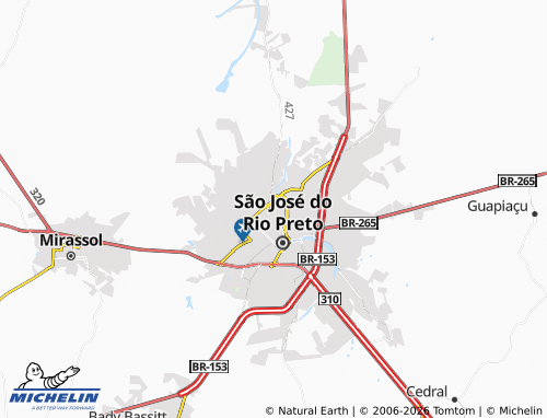 Mapa MICHELIN Vila Falavina - ViaMichelin