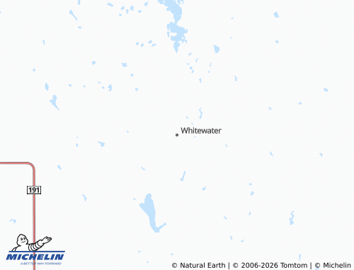 Mapa MICHELIN Whitewater - ViaMichelin