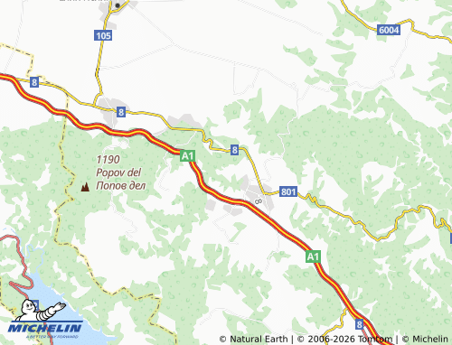 Mappa MICHELIN Balyovtsi - ViaMichelin