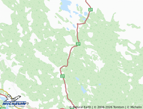 MICHELIN Trabelia map - ViaMichelin
