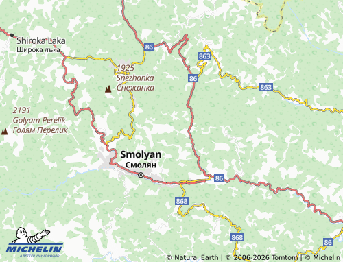 MICHELIN Levochevo map - ViaMichelin