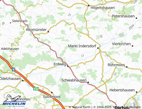 MICHELIN Hof map - ViaMichelin