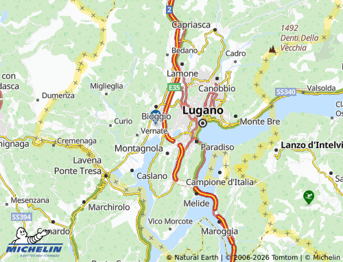 Mapa MICHELIN Muzzano - ViaMichelin