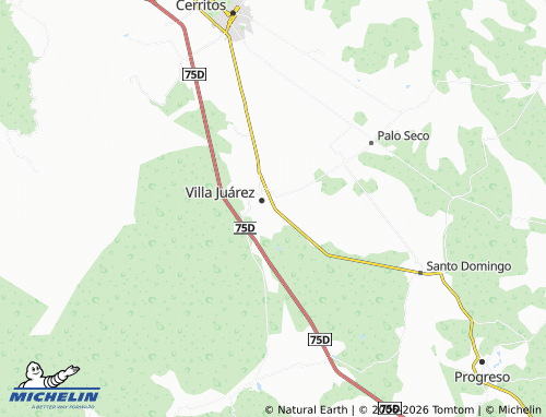 Mapa MICHELIN de San Isidro - ViaMichelin
