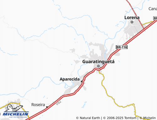 MICHELIN Santa Luzia map - ViaMichelin