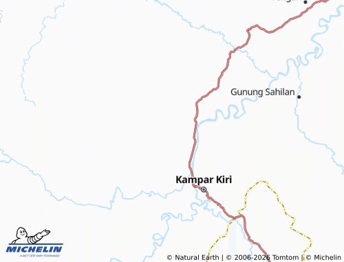 Mappa MICHELIN Sungai Geringging - ViaMichelin
