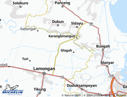 MICHELIN Baranggayam map - ViaMichelin