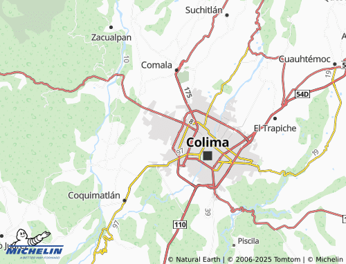 MICHELIN Puerta de Rolón map - ViaMichelin