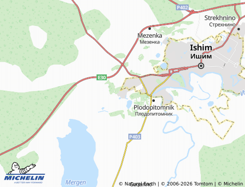 MICHELIN-Landkarte Van'kovka - ViaMichelin