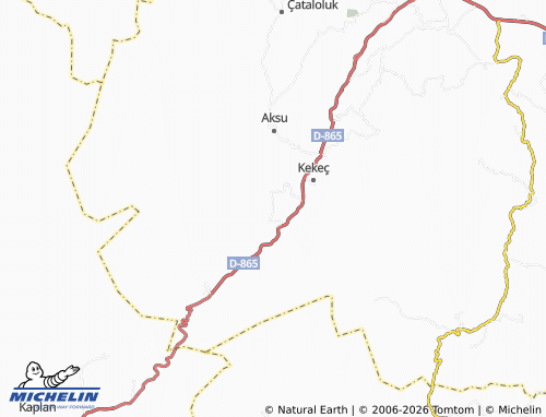 Mappa MICHELIN Karalar - ViaMichelin
