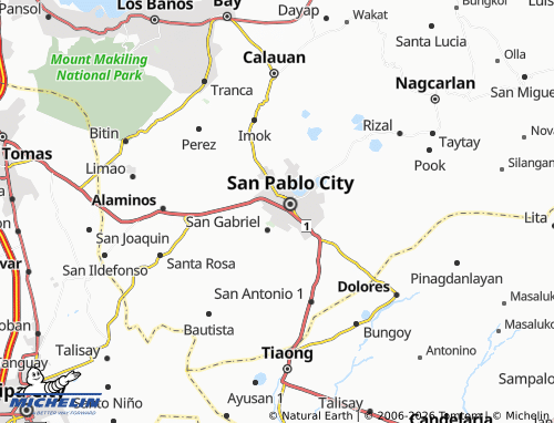 MICHELIN Bagong Bayan 2-A map - ViaMichelin