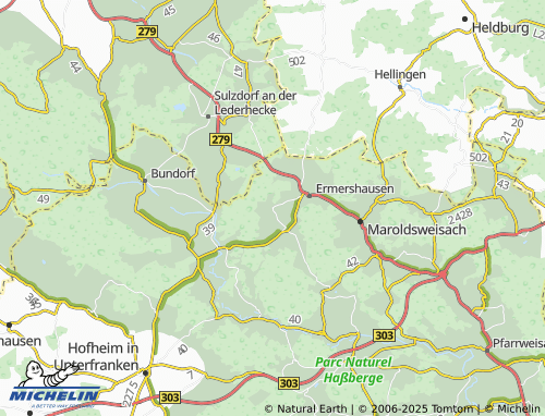 MICHELIN Dippach map - ViaMichelin