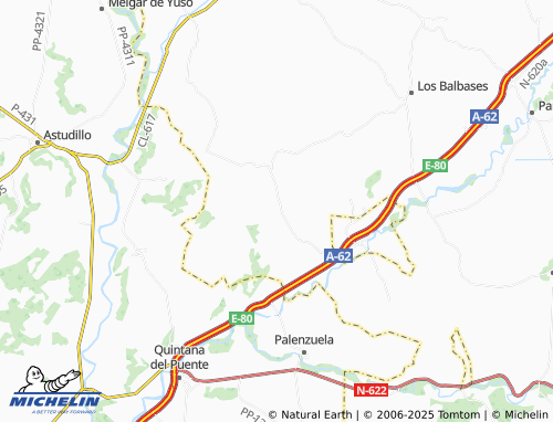 MICHELIN Villamedianilla map - ViaMichelin