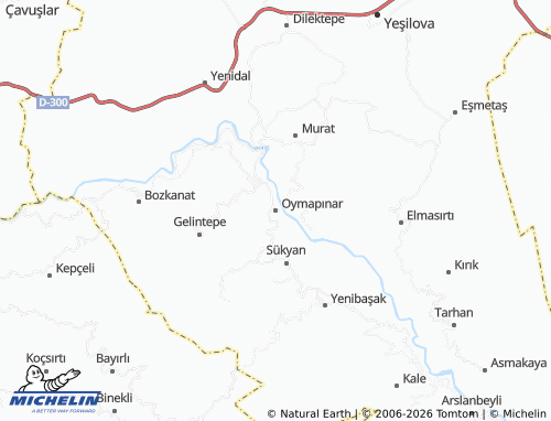 Mapa MICHELIN Oymapınar - ViaMichelin