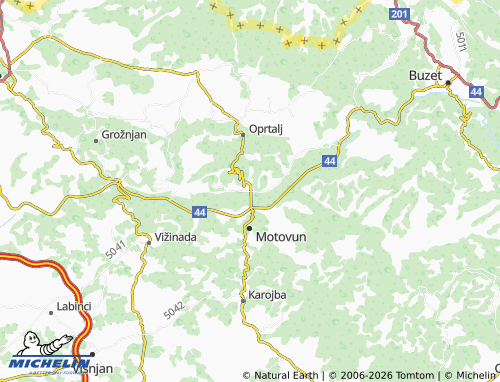 Mapa MICHELIN Livade - ViaMichelin