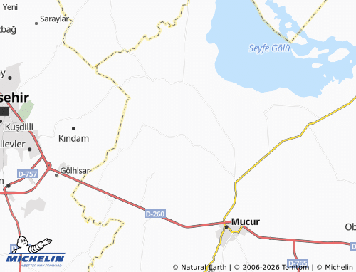 MICHELIN Dağçiftliğiköyü map - ViaMichelin