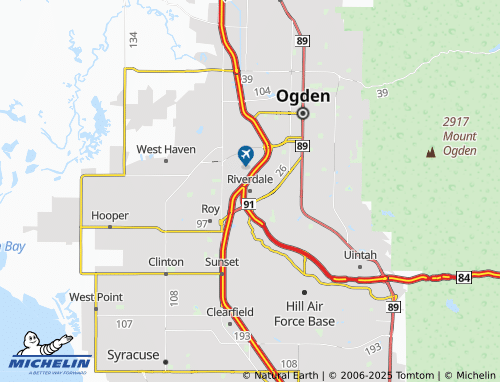 MICHELIN Riverdale map - ViaMichelin