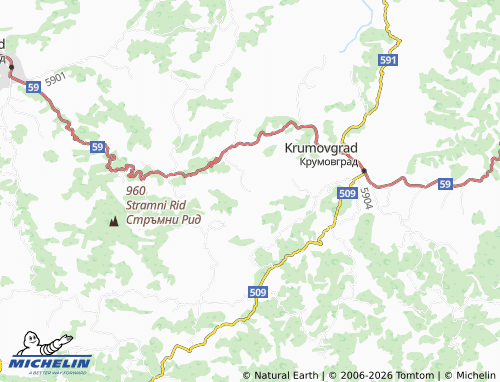 Mapa MICHELIN Sindeltsi - ViaMichelin