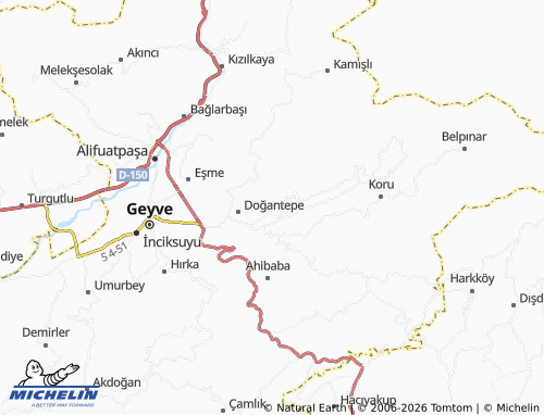 Mapa MICHELIN Burhaniye - ViaMichelin