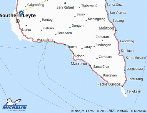 MICHELIN Amparo map - ViaMichelin