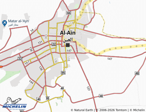 MICHELIN Al Harmoozi map - ViaMichelin