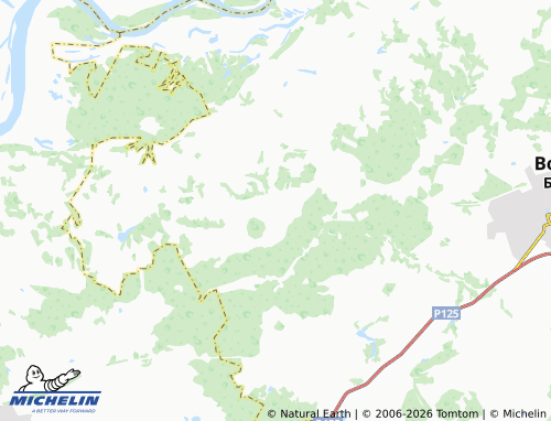 MICHELIN-Landkarte Pobedikha - ViaMichelin