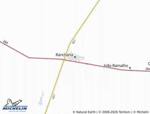 MICHELIN Rancharia map - ViaMichelin