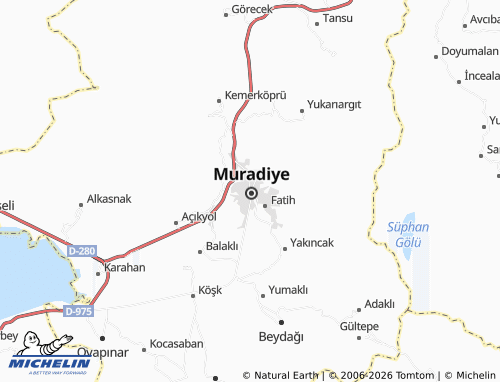 MICHELIN Yenişehir map - ViaMichelin