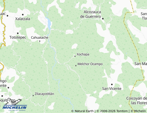 MICHELIN-Landkarte Santa Cruz - ViaMichelin