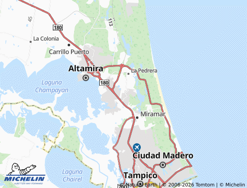 MICHELIN Zapata map - ViaMichelin