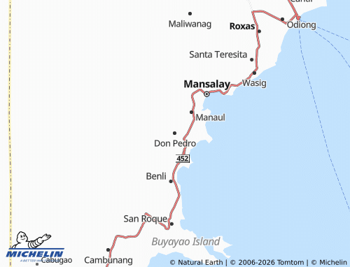 MICHELIN Don Pedro map - ViaMichelin