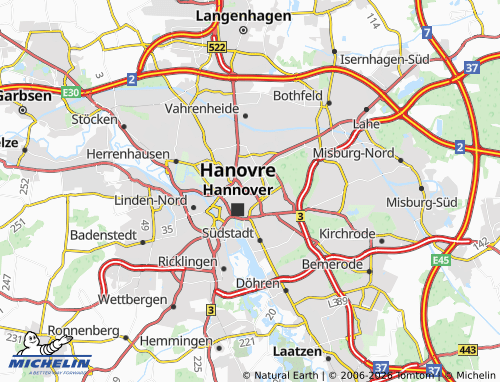 MICHELIN Oststadt map - ViaMichelin