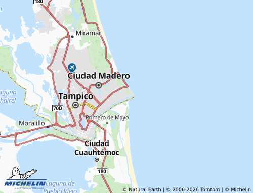 MICHELIN La Barra map - ViaMichelin