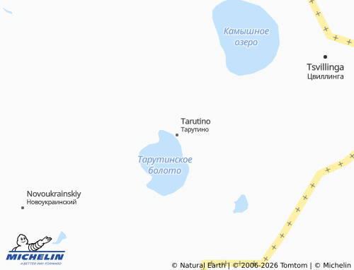 MICHELIN-Landkarte Tarutino - ViaMichelin
