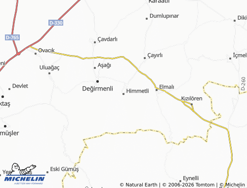 Mapa MICHELIN Himmetli - ViaMichelin