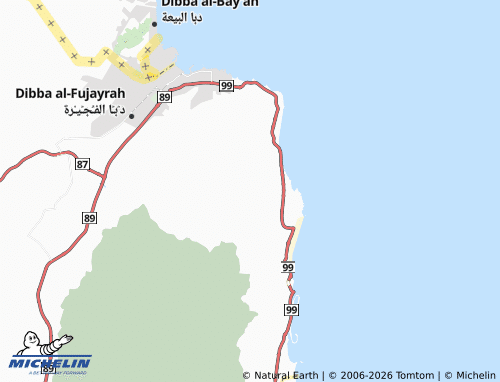 MICHELIN Al Raheeb map - ViaMichelin