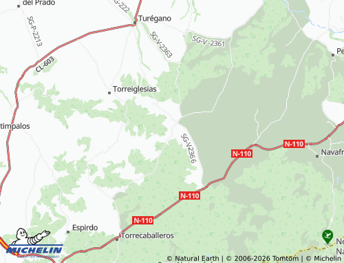 MICHELIN Berrocal map - ViaMichelin