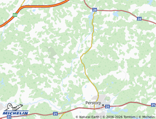 MICHELIN-Landkarte Oderljunga - ViaMichelin