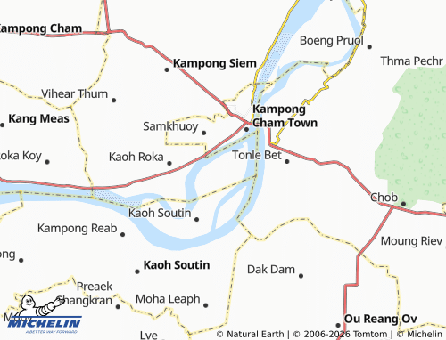 Mapa MICHELIN Kaoh Mitt - ViaMichelin