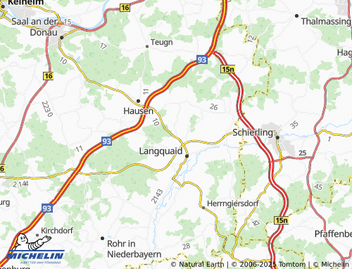 MICHELIN Grub map - ViaMichelin