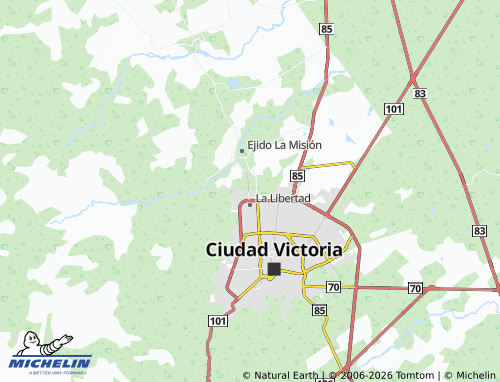 Mappa MICHELIN Monte Alto - ViaMichelin
